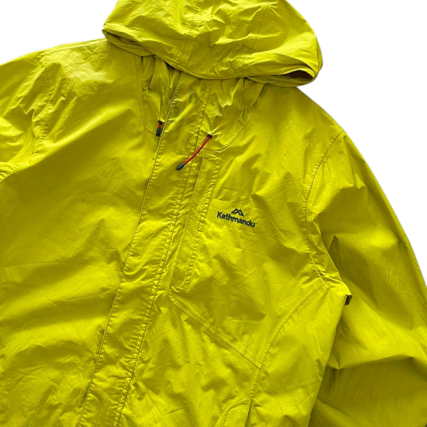 KATHMANDU YELLOW RAIN JACKET (L)