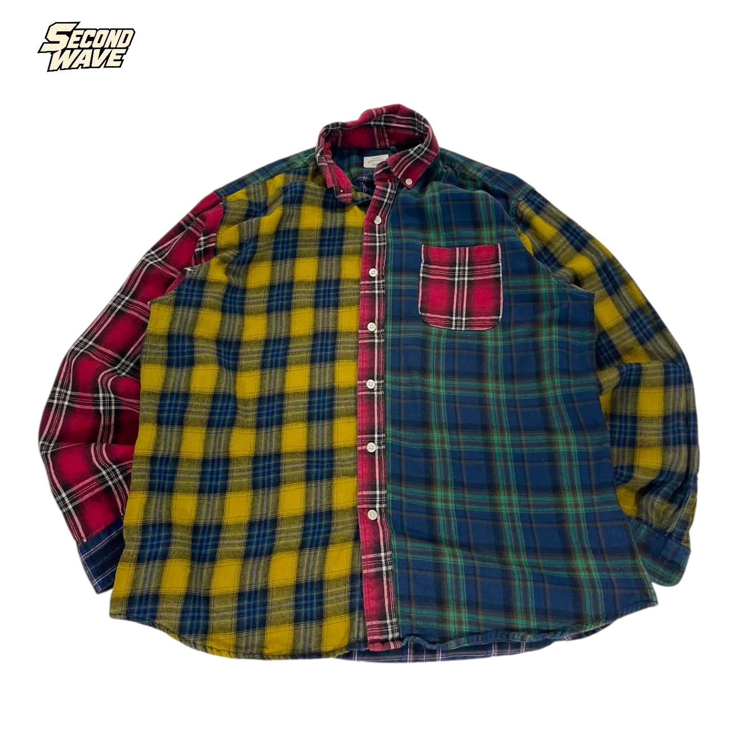 90S STYLE BROTHER FLANNEL SHIRT (M-L)