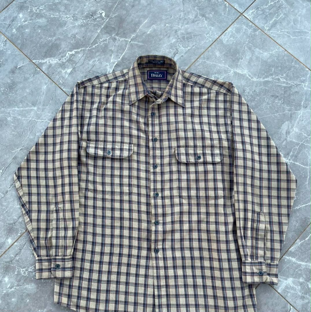 90s BISLEY PLAID FLANNEL