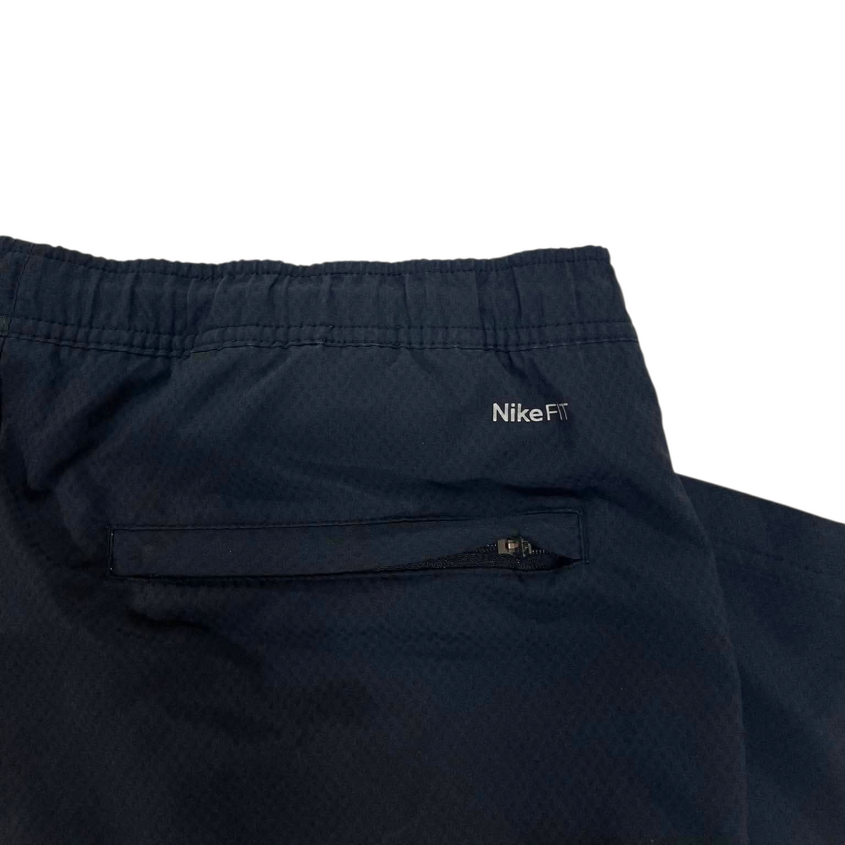 NIKE BLACK & NAVY TRACK PANTS² (BEST FIT L)