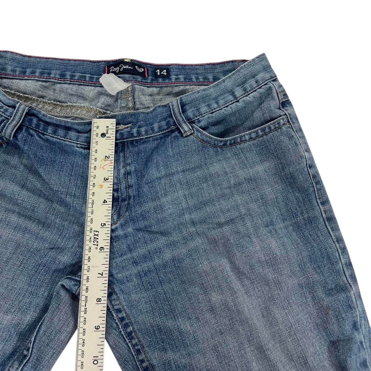 Y2K ROXY BLUE LOW RISE DENIM (14)