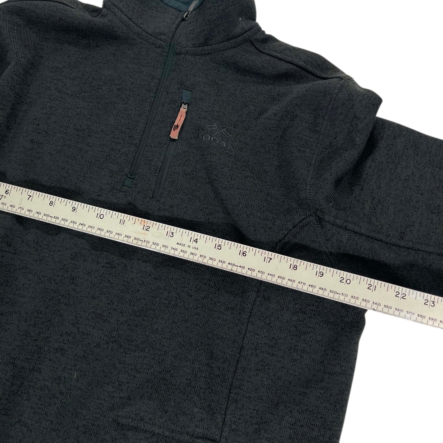 LOGAN CLASSICS BLACK QUARTER ZIP (S)