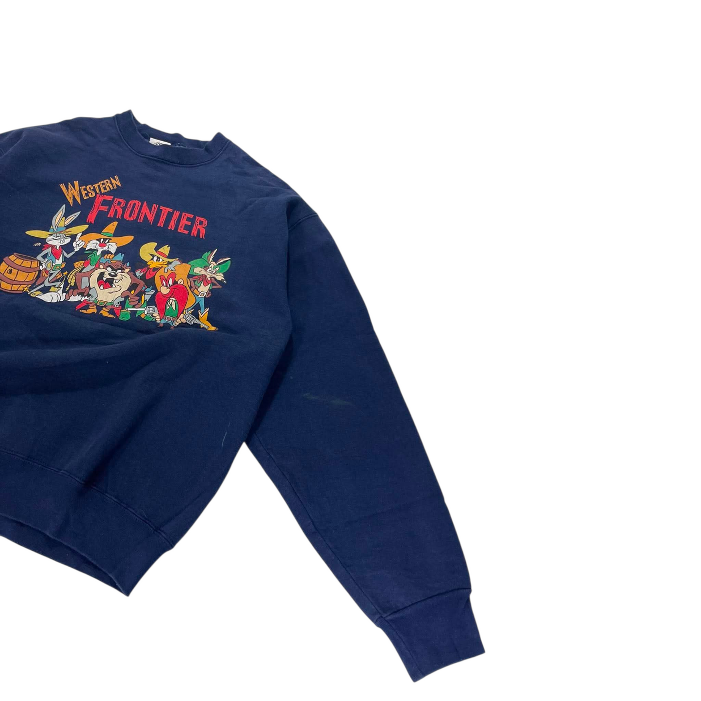LOONEY TUNES WESTERN FRONTIER CREWNECK (L)