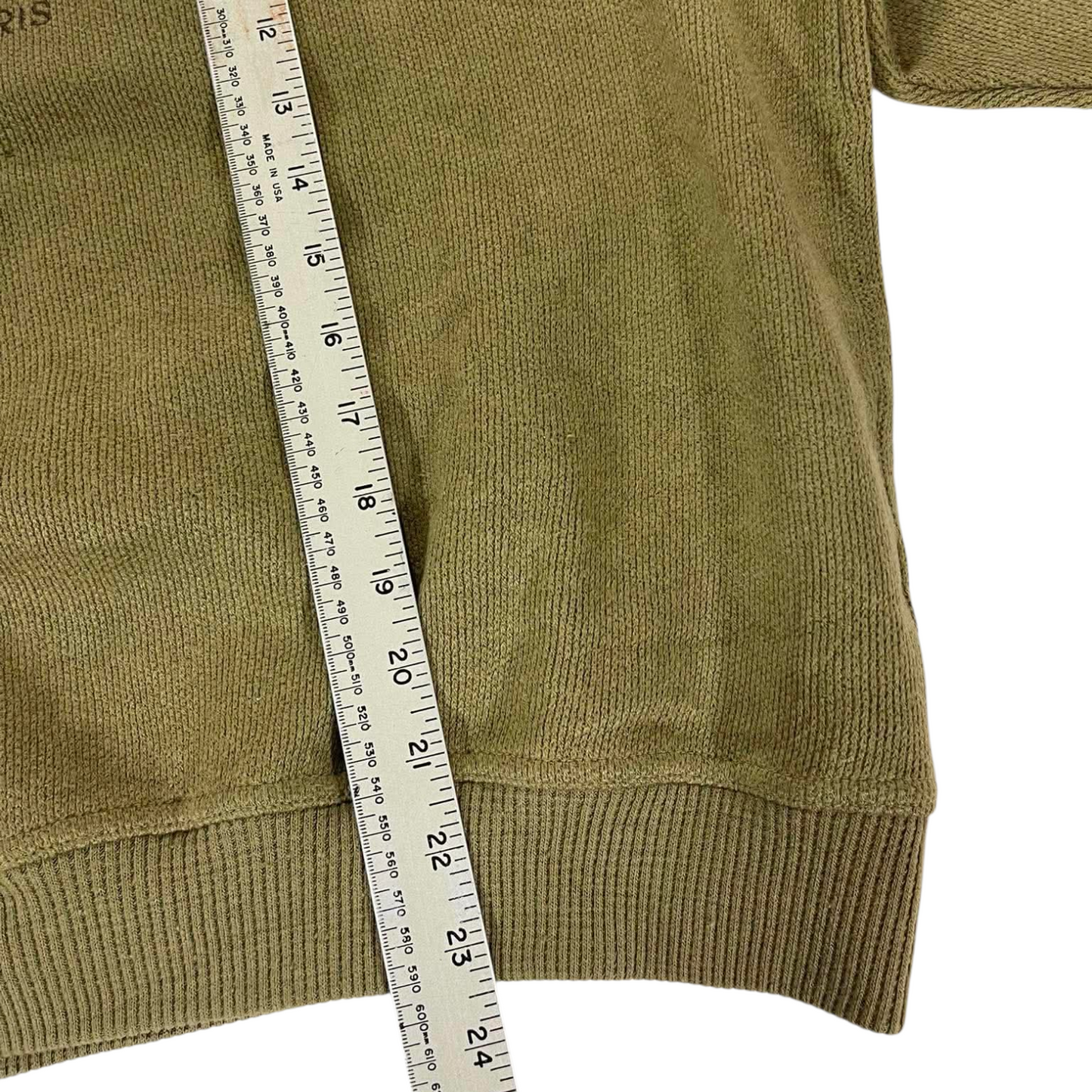 CLAUDIO VALENTINO GREEN CREWNECK (M)