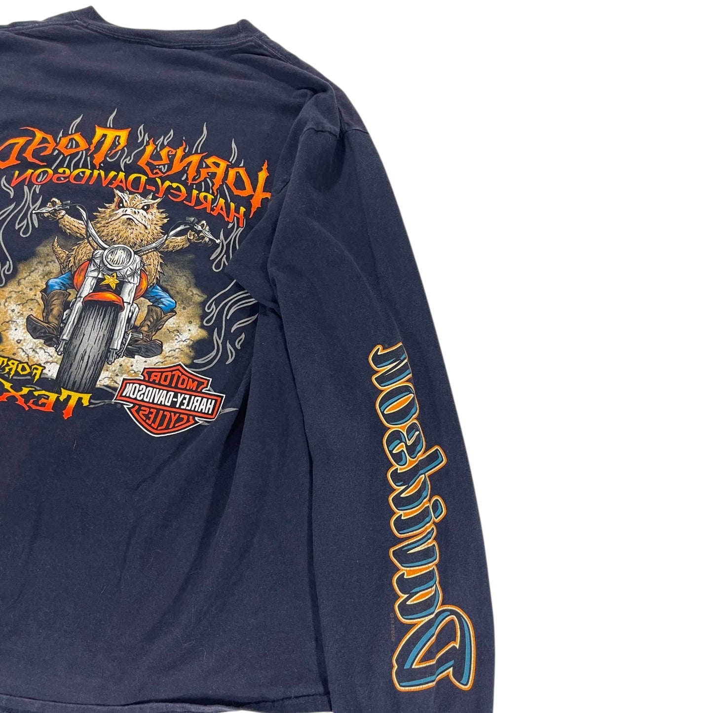 HARLEY DAVIDSON TEXAS NAVY SWEATSHIRT (L)