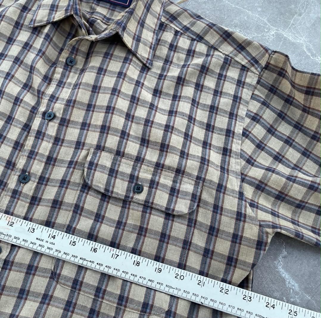 90s BISLEY PLAID FLANNEL