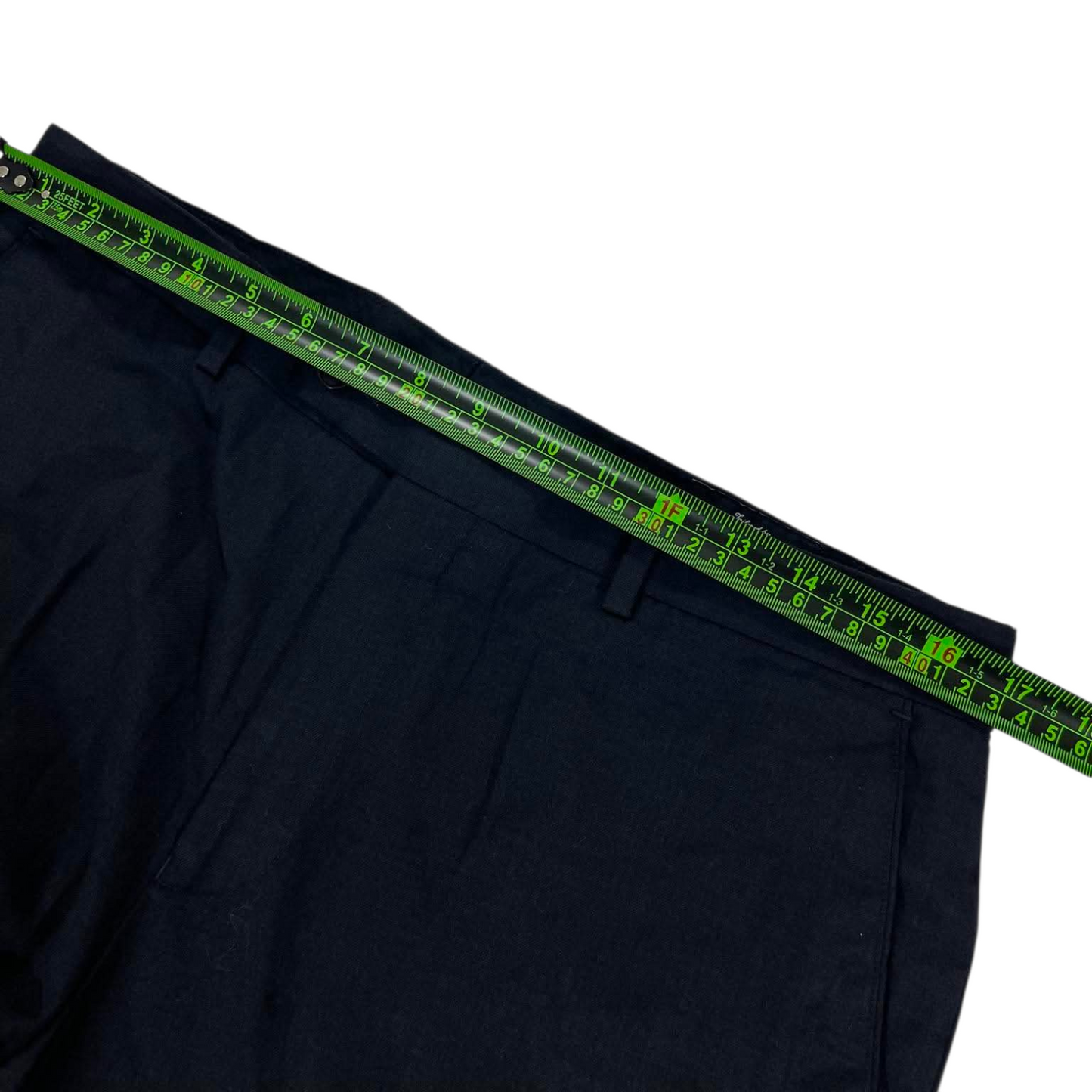 BARKERS BLACK TAILORED TROUSERS (32)