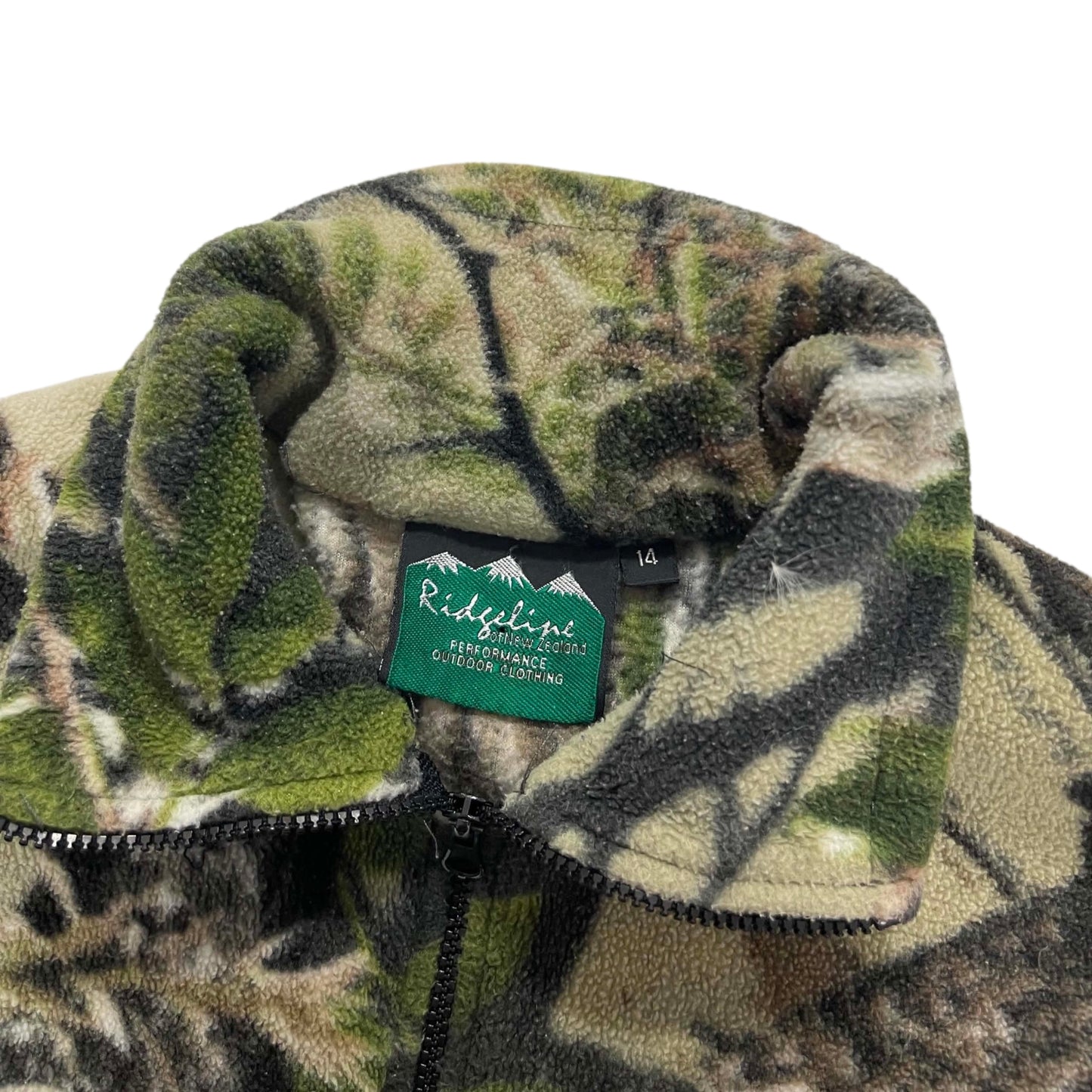 VINTAGE RIDGELINE REALTREE FLEECE JACKET (M)