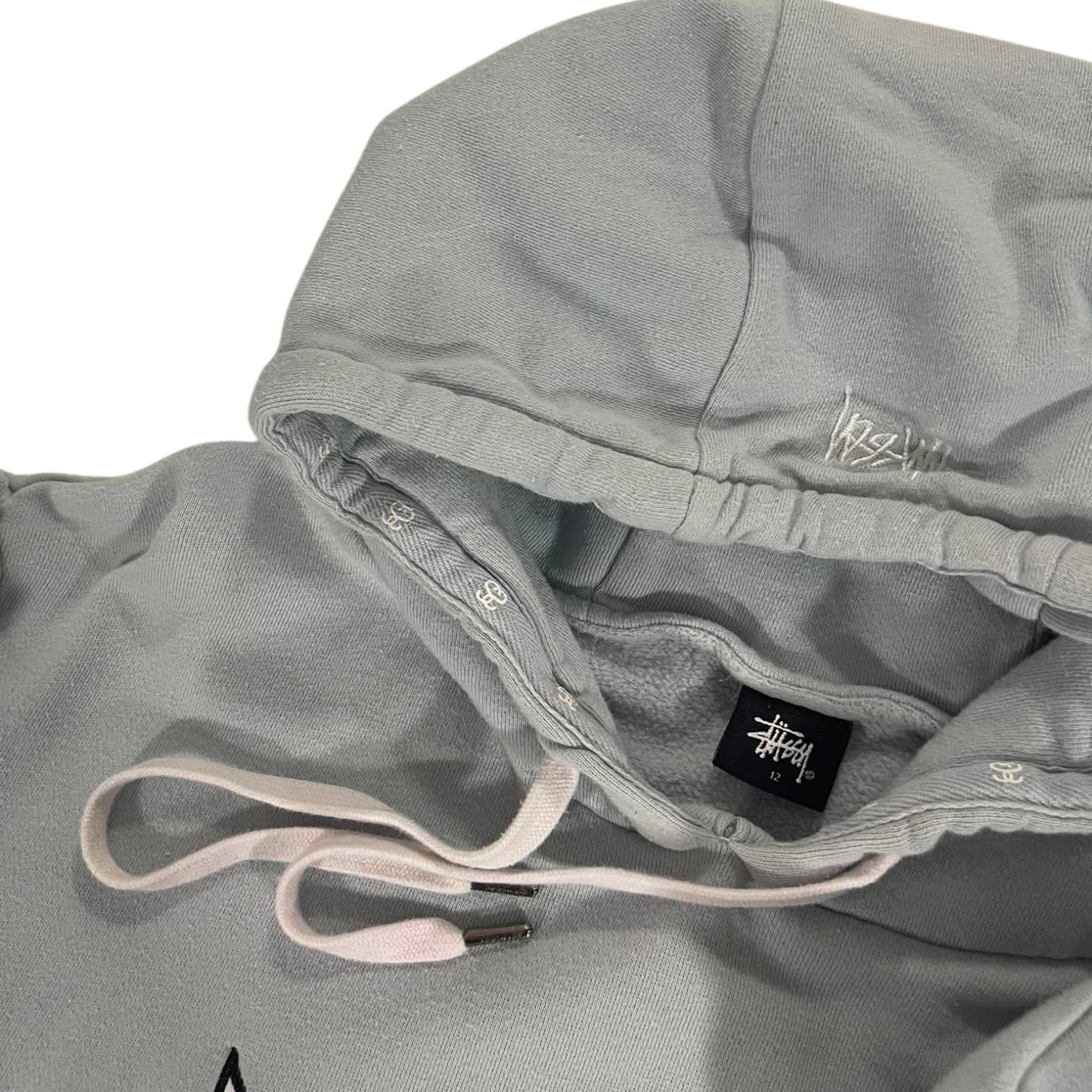 STUSSY GRAY HOODIE (12)