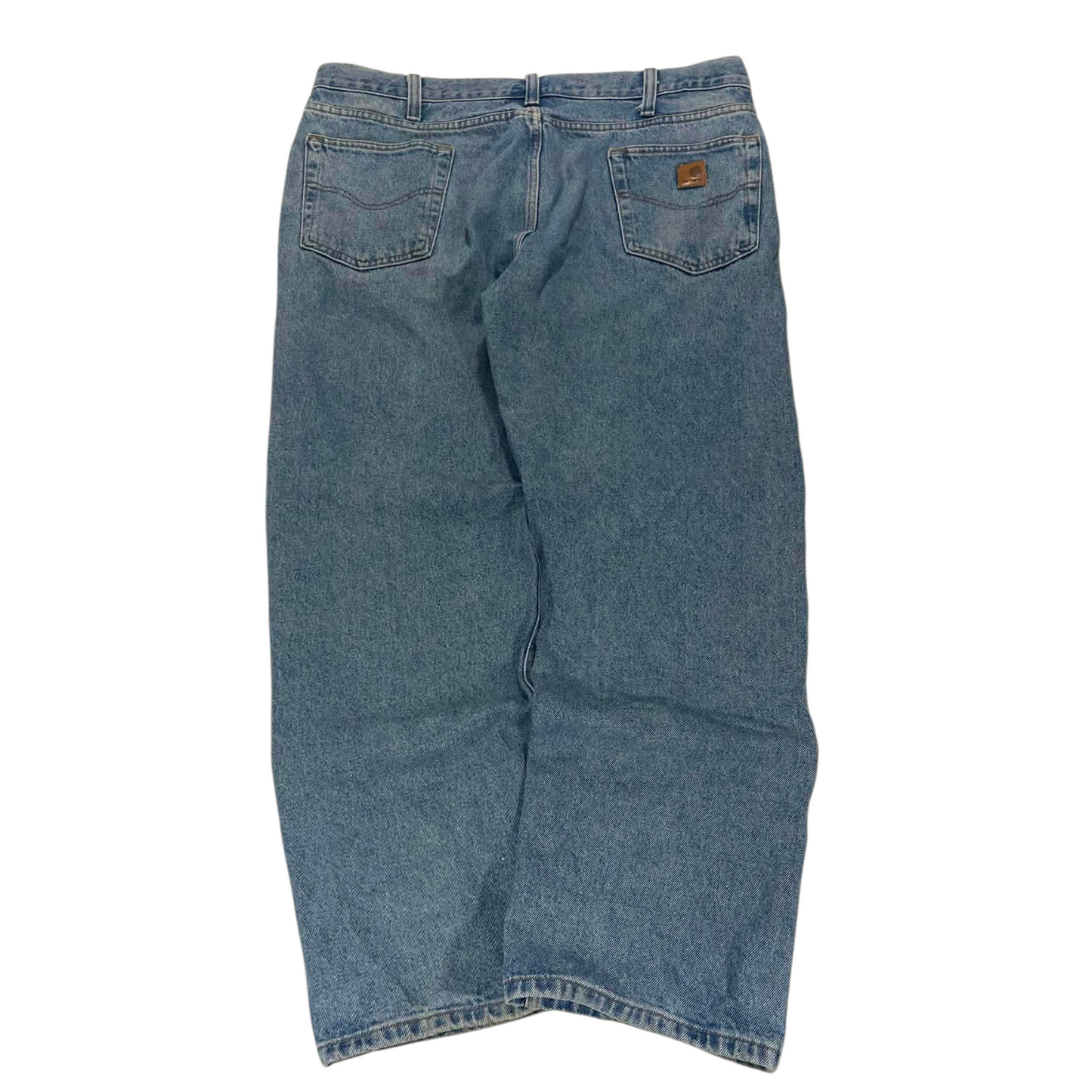 VINTAGE CARHARTT BLUE DENIM JEANS (40)