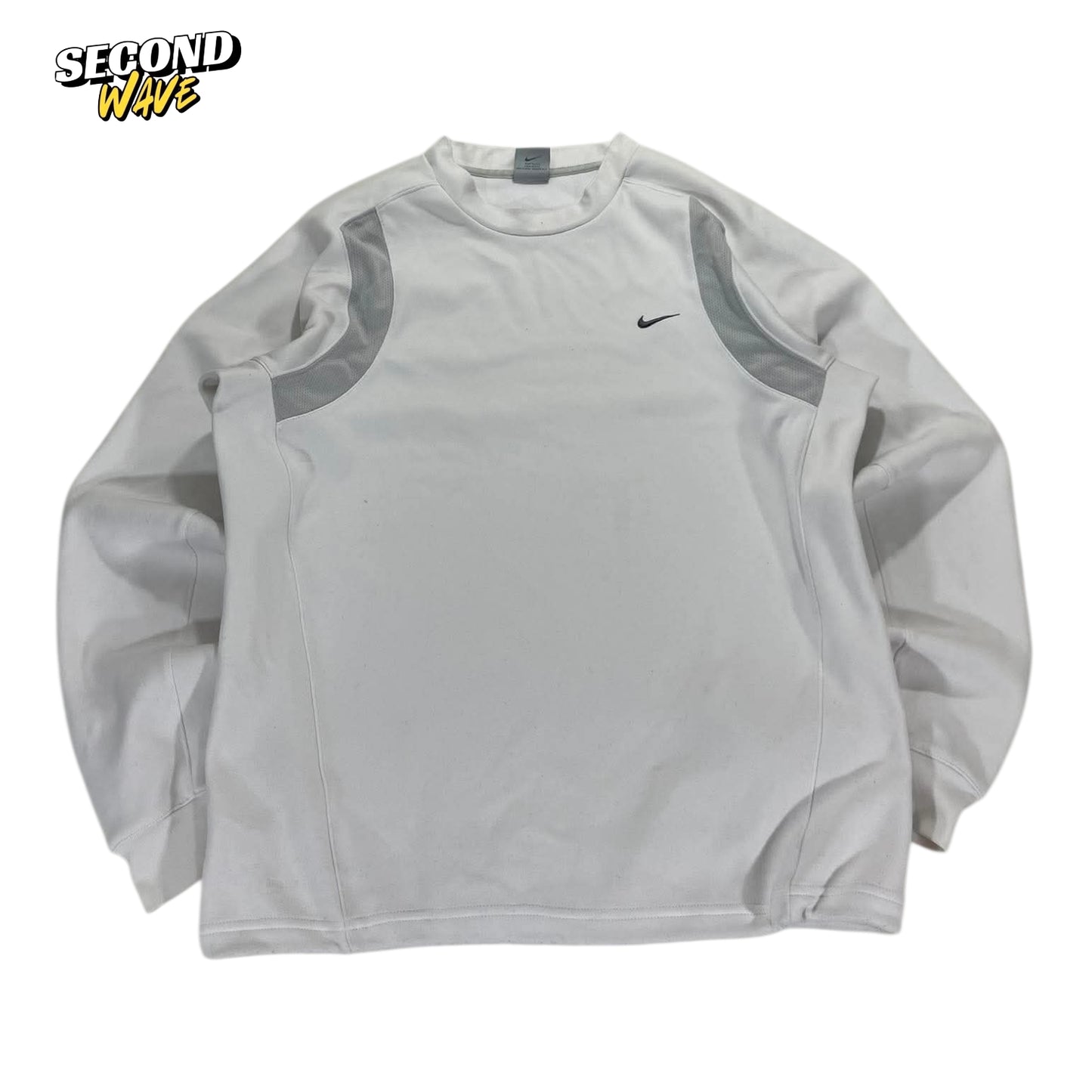 NIKE WHITE LONG SLEEVE (M)