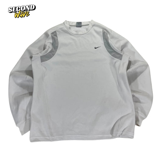 NIKE WHITE LONG SLEEVE (M)