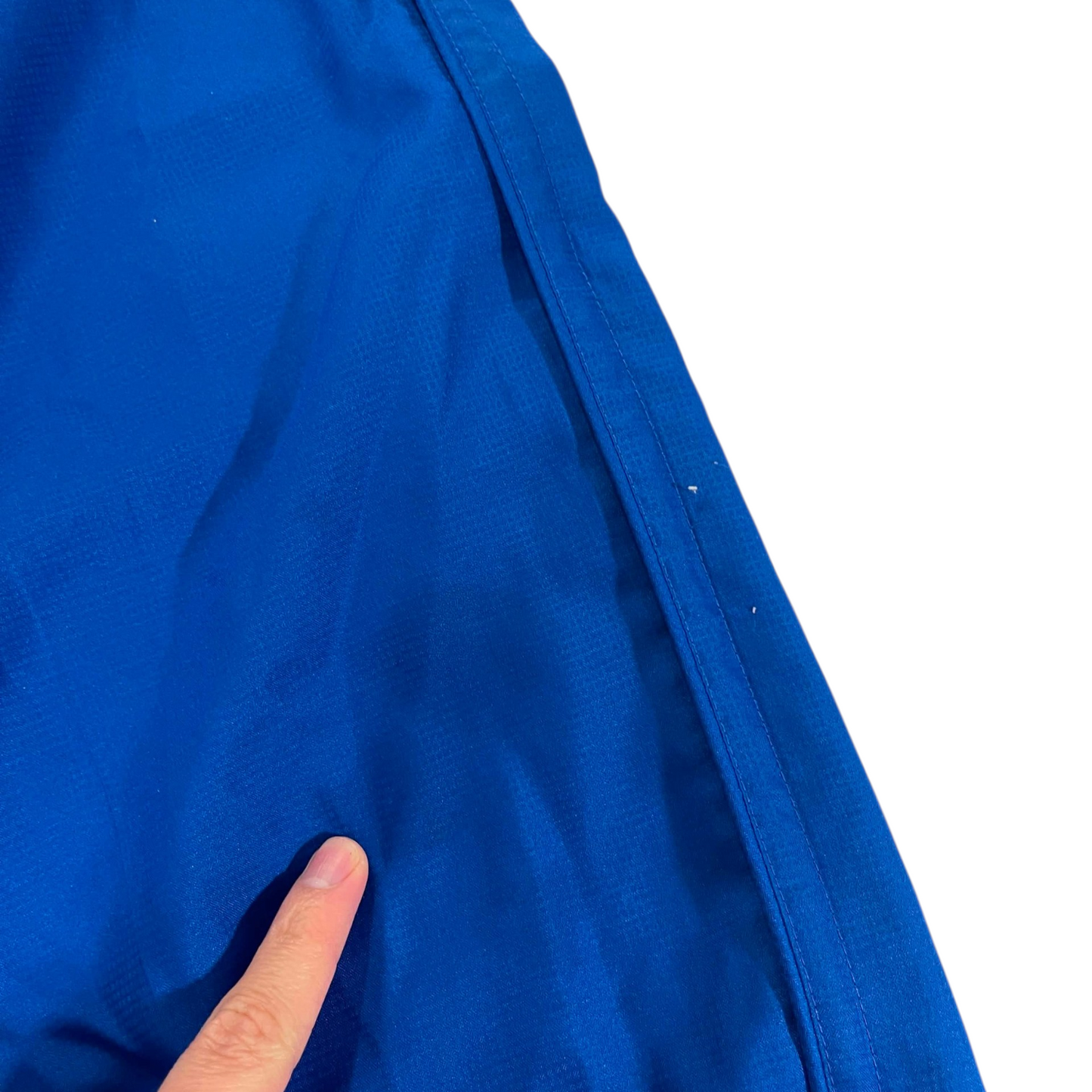BIZ COLLECTION BLUE POLYESTER TRACK PANTS (M)