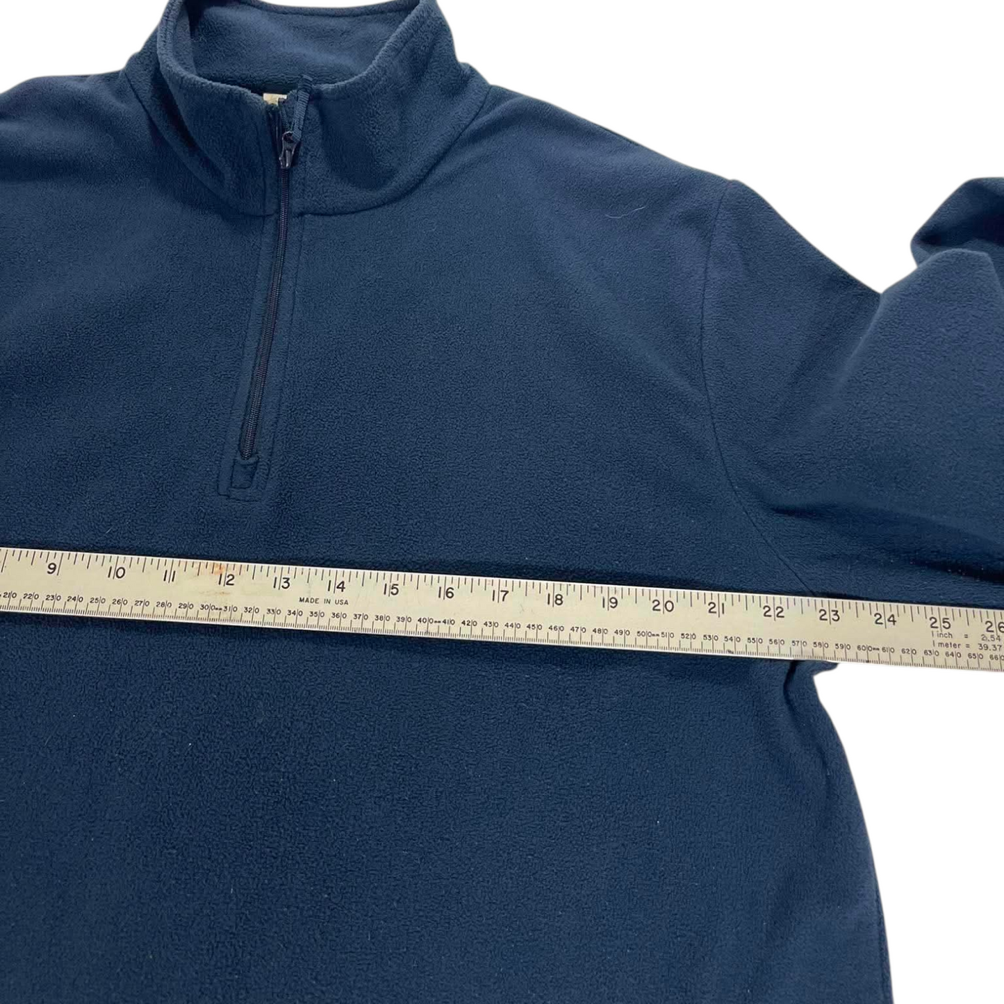 MOUNTAIN WAREHOUSE NAVY QUARTER ZIP FLEECE (L)