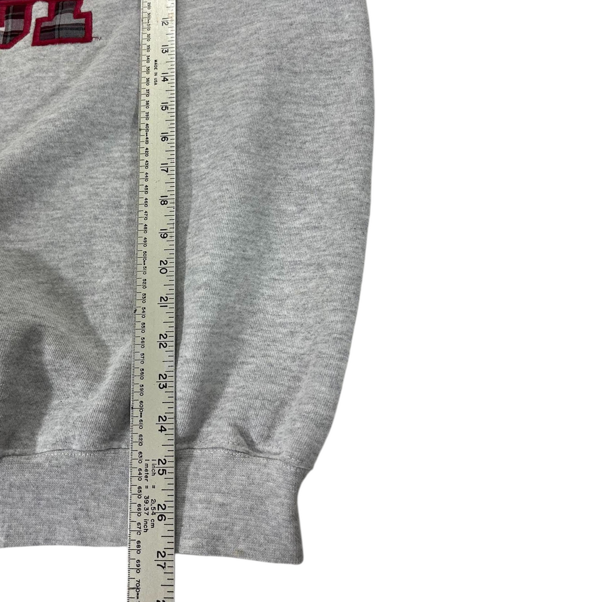 VINTAGE TULTEX INDIANA GREY CREWNECK (L)