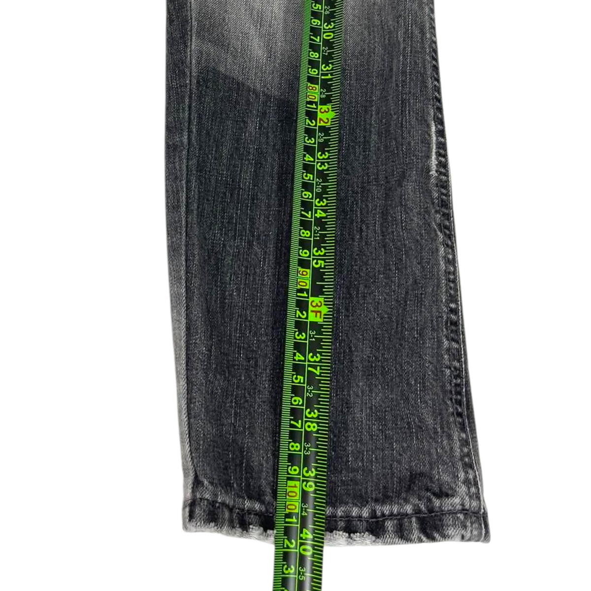 VINTAGE POLO RALPH LAUREN GRAY DENIM JEANS (32)