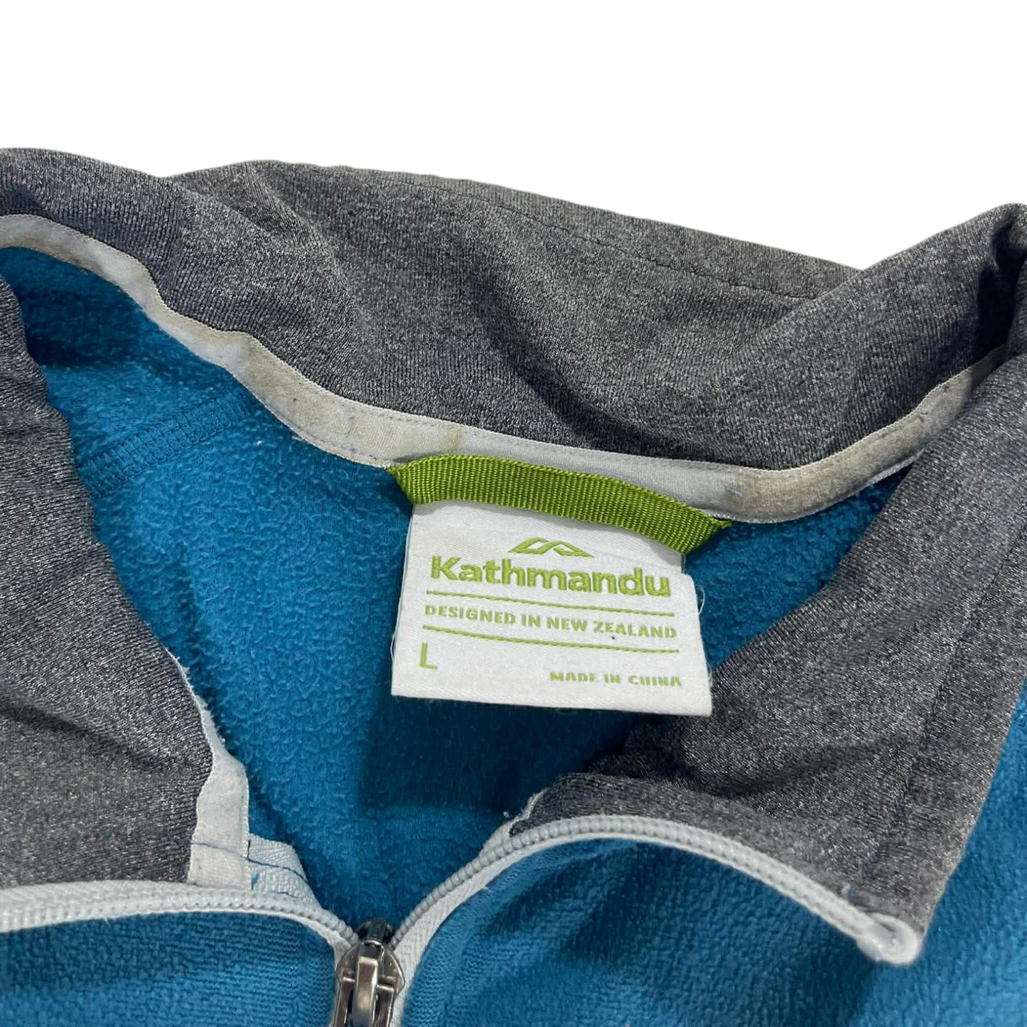 KATHMANDU  FLEECE QUARTER ZIP SWEATSHIRT (L)