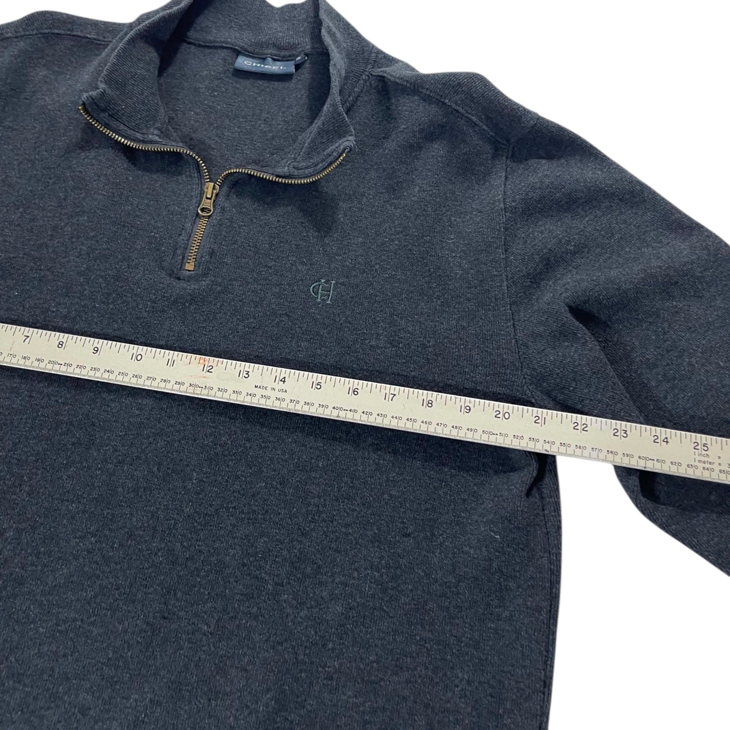 VINTAGE CHISE QUARTER ZIP (XL)