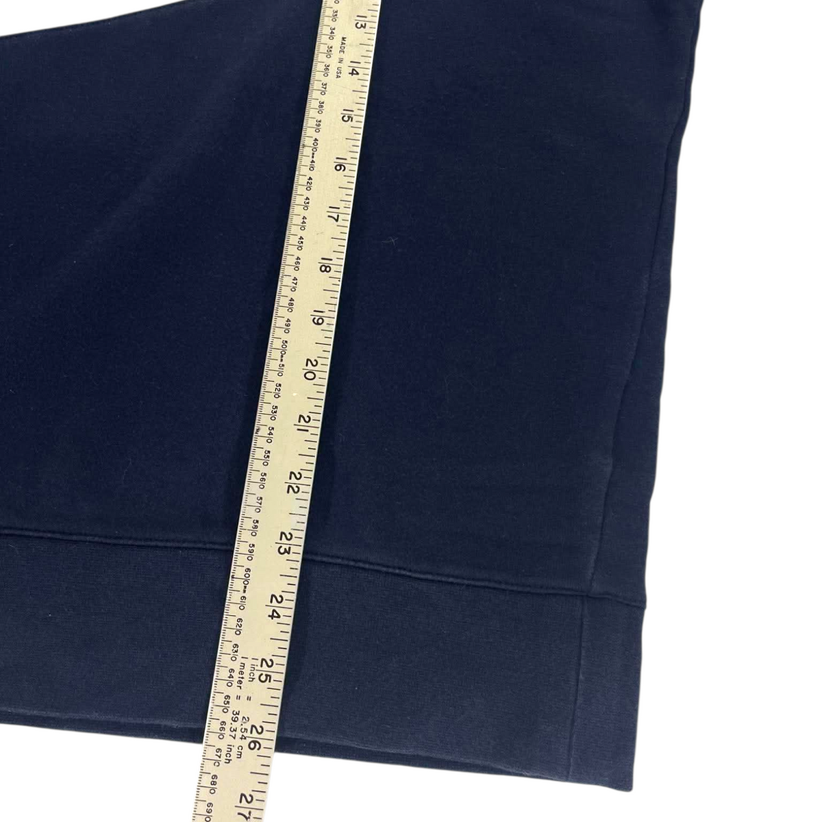 NIKE BLUE & NAVY BIG SWOOSH CREWNECK (M)