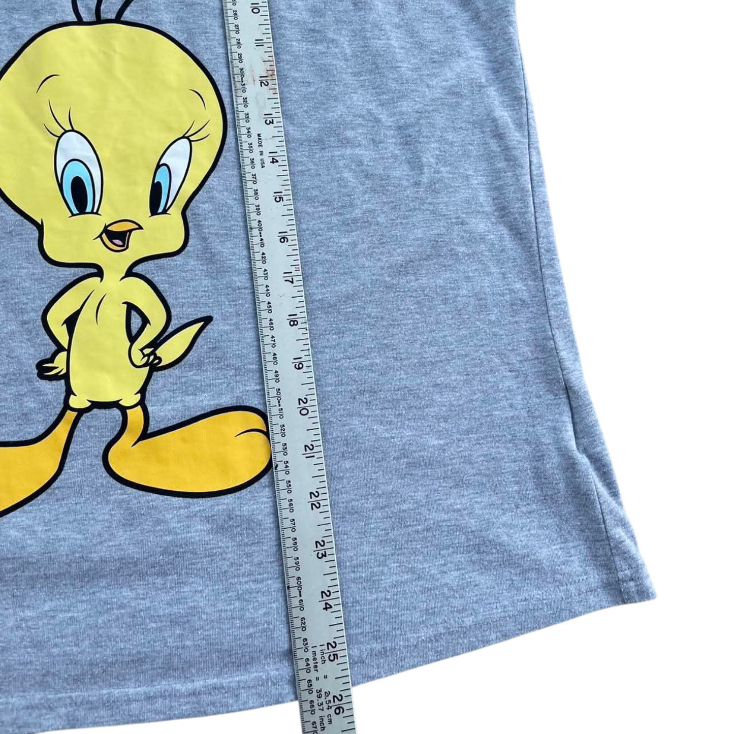 LOONEY TUNES TWEETY BIRD BLUE TANK TOP (XL)