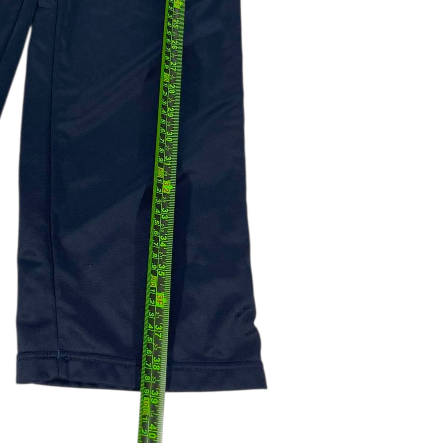Y2K NIKE NAVY/WHITE TRACK PANTS (L) ²