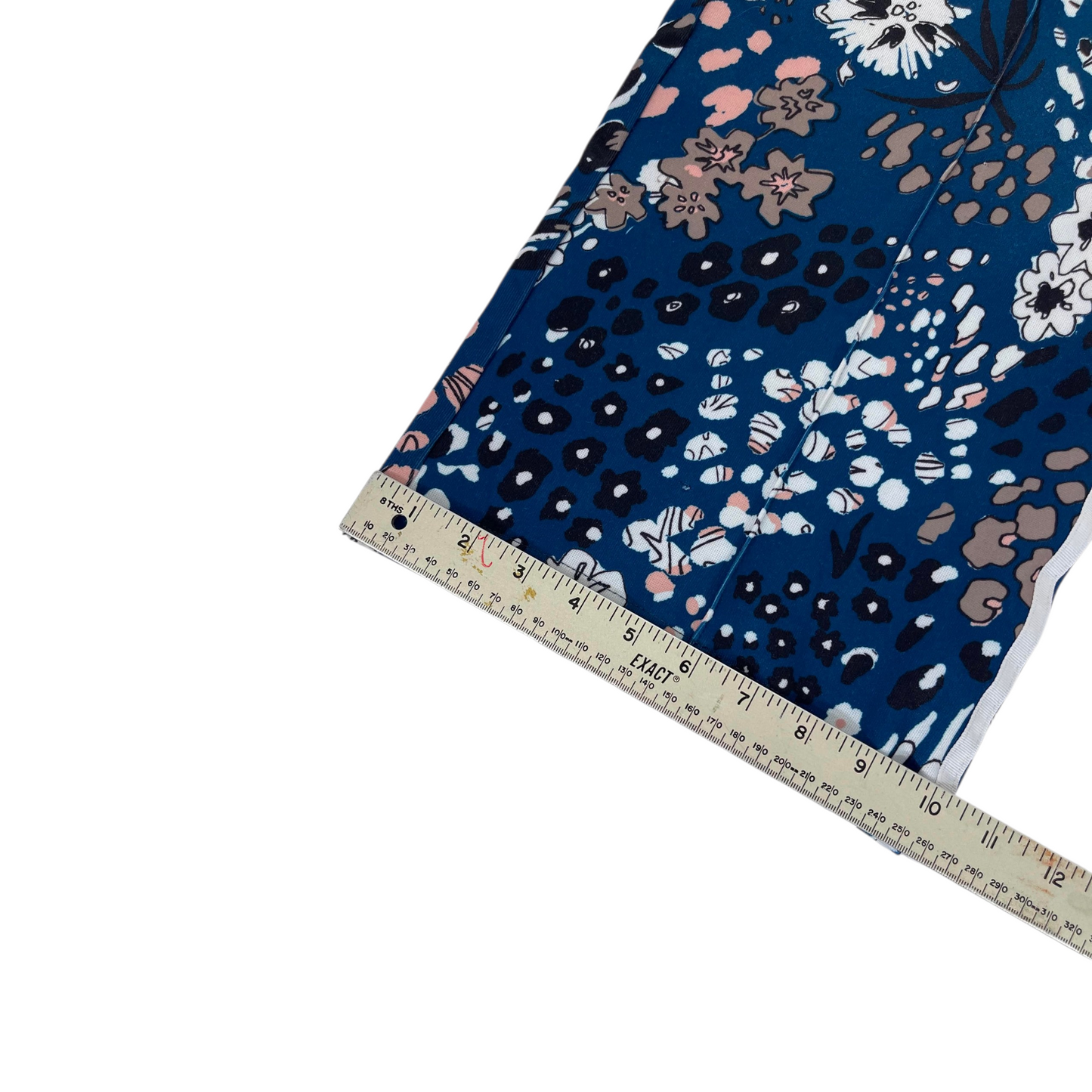ADIDAS FLORAL COTTON SWEATPANTS (M-L)