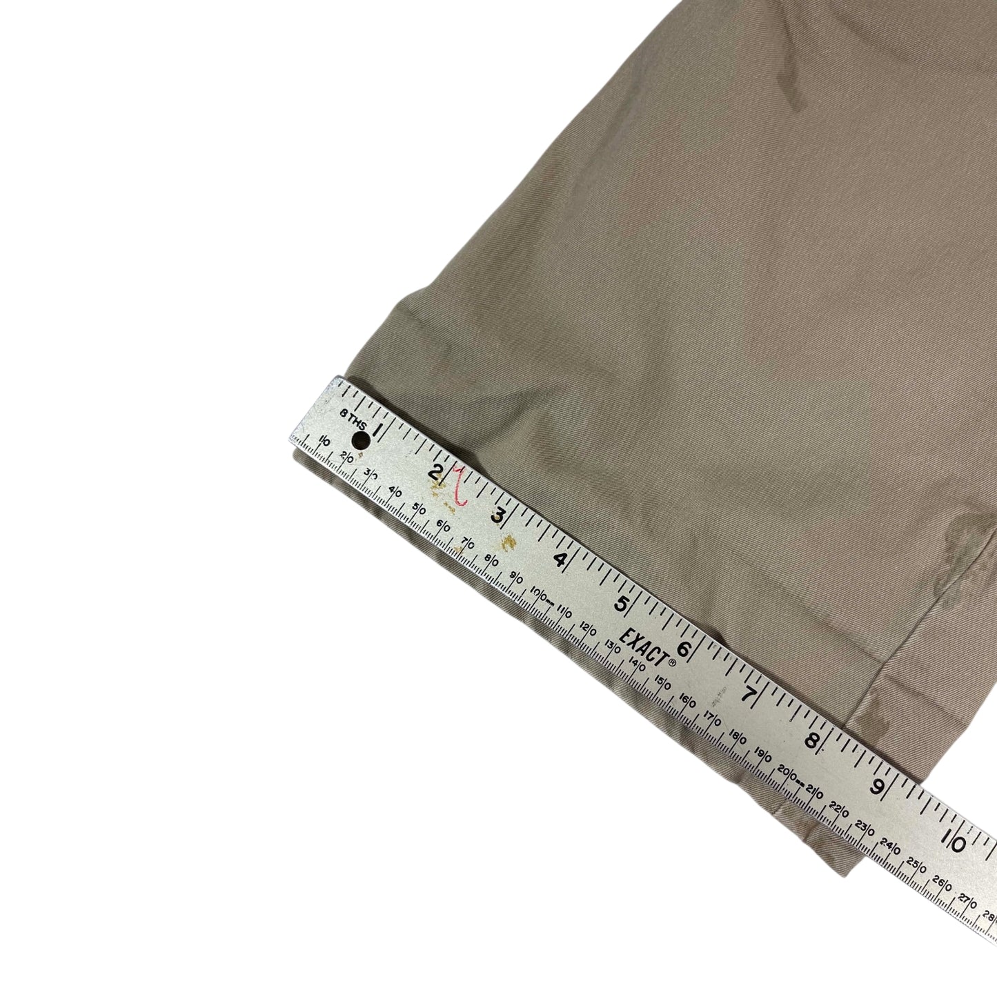 VINTAGE PILGRIM KHAKI WIDE LEG TROUSERS (32)