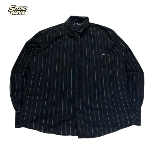 Y2K QUIKSILVER BLACK LONGSLEEVE (XL)