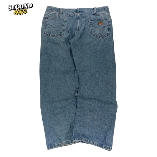 VINTAGE CARHARTT BLUE DENIM JEANS (40)