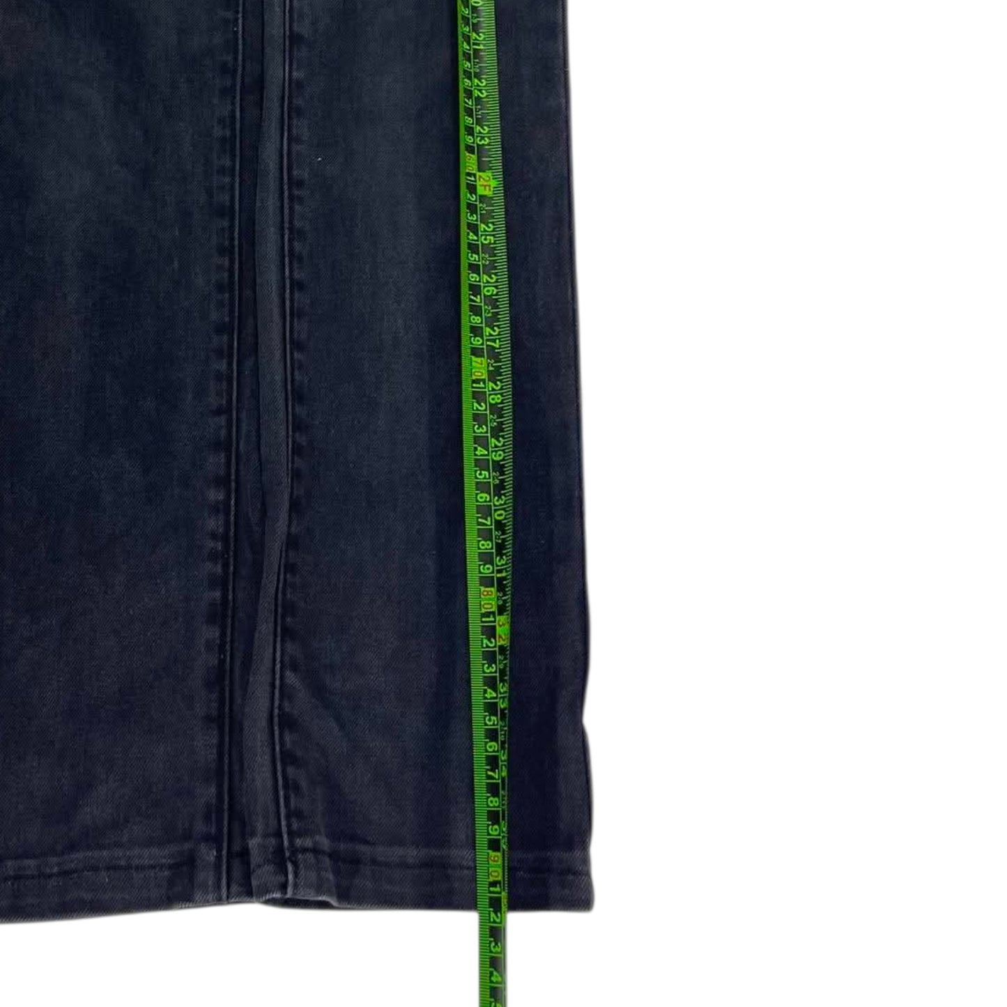 WOMENS LEVI'S BLACK DENIM JEANS (8)