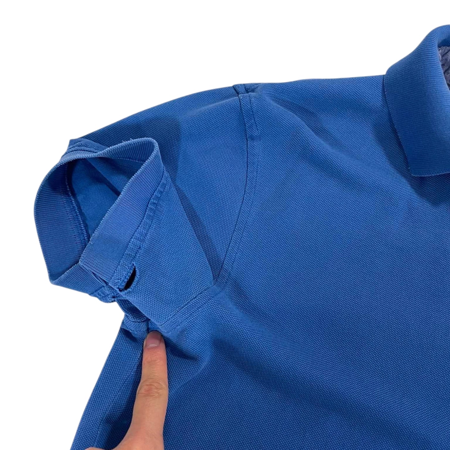 TOMMY HILFIGER BLUE POLO SHIRT (M)