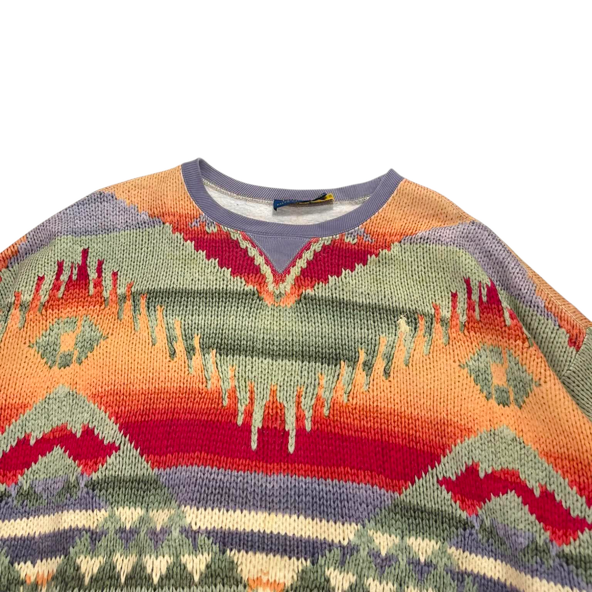 VINTAGE POLO RALPH LAUREN KNIT SWEATER (BEST FIT BOXY M)