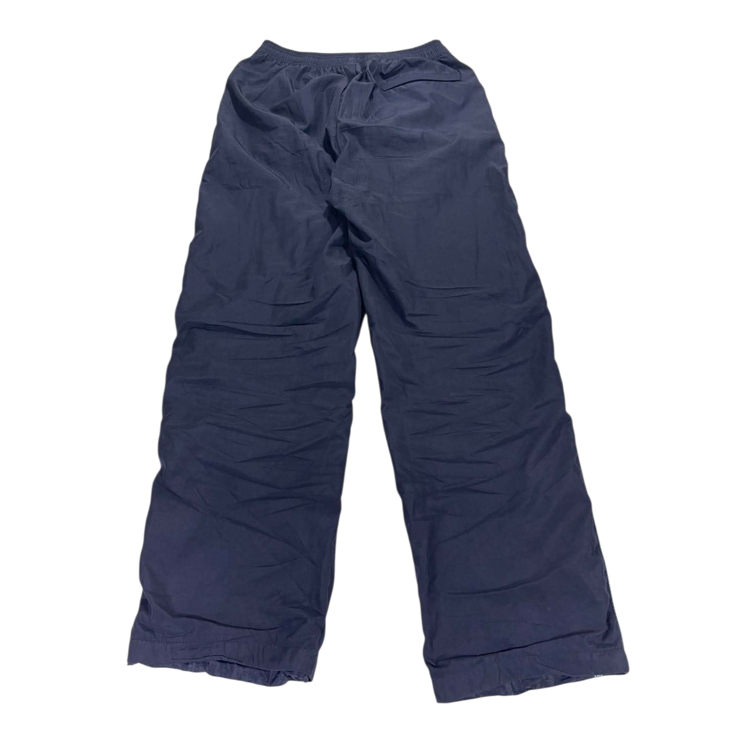 VINTAGE NIKE NAVY BLUE TRACK PANTS (L)