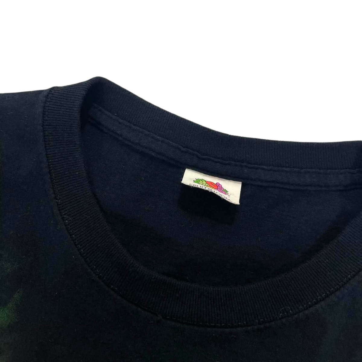 Y2K GREEN SKULL T-SHIRT (XL)
