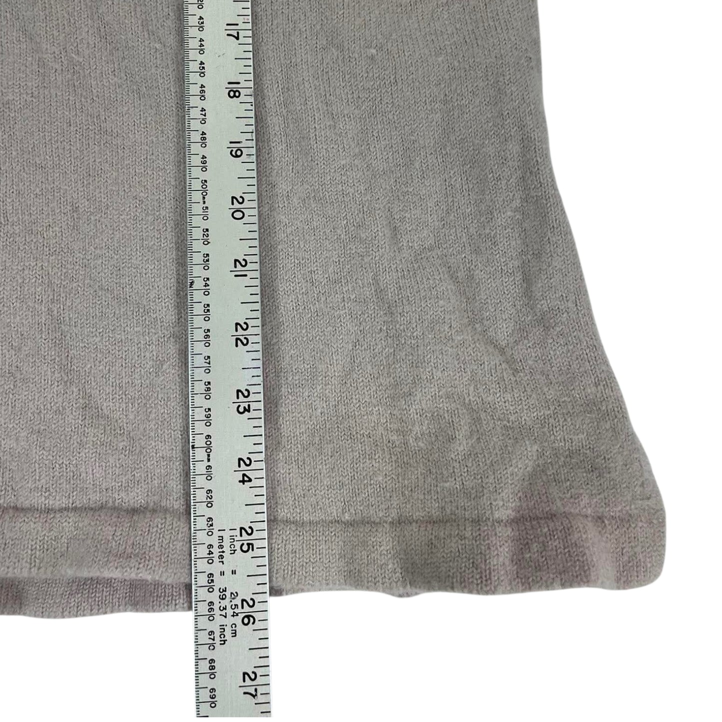 PURE NEW WOOL LEZIBUY GREY WOOL SWEATER (L)