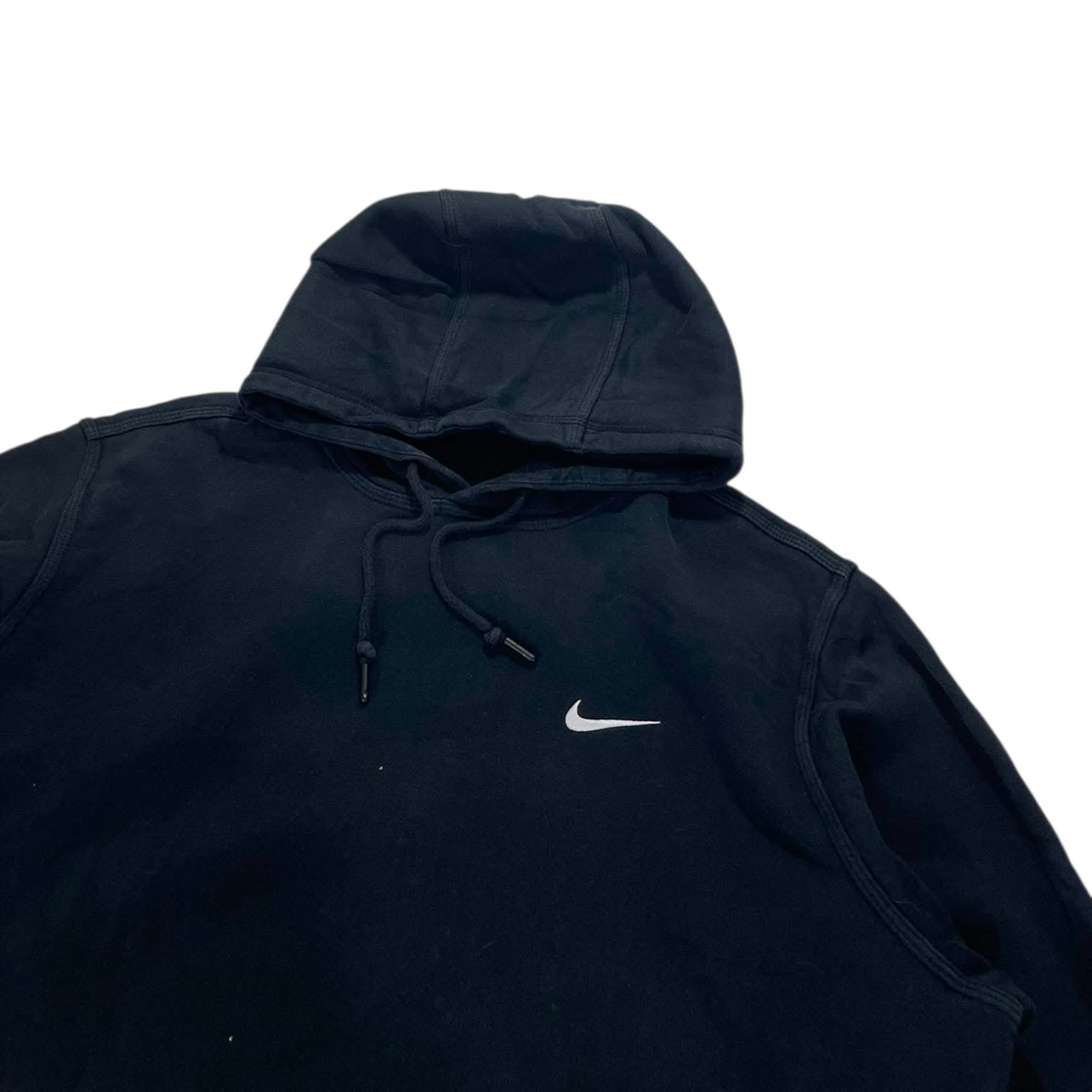 NIKE BLACK HOODIE (BEST FIT L - XL)