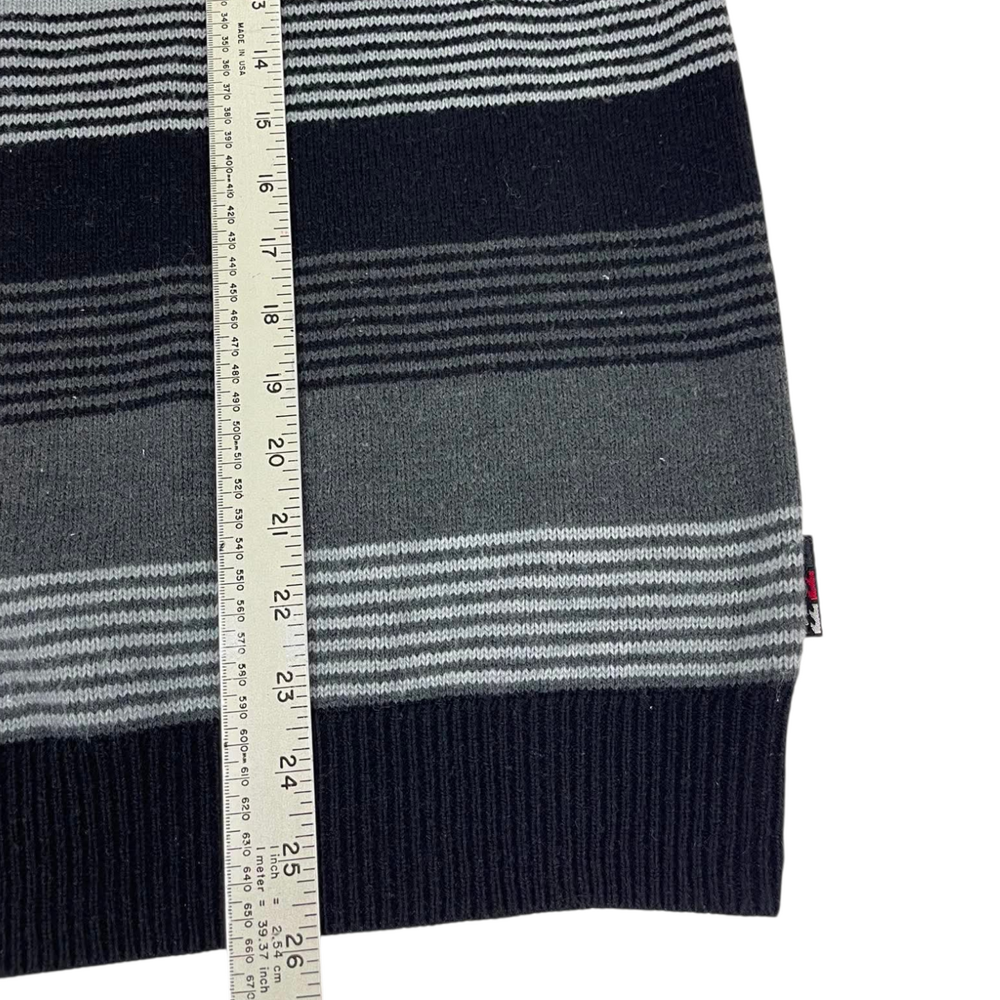 Y2K BILLABONG STRIPED SWEATER (M)