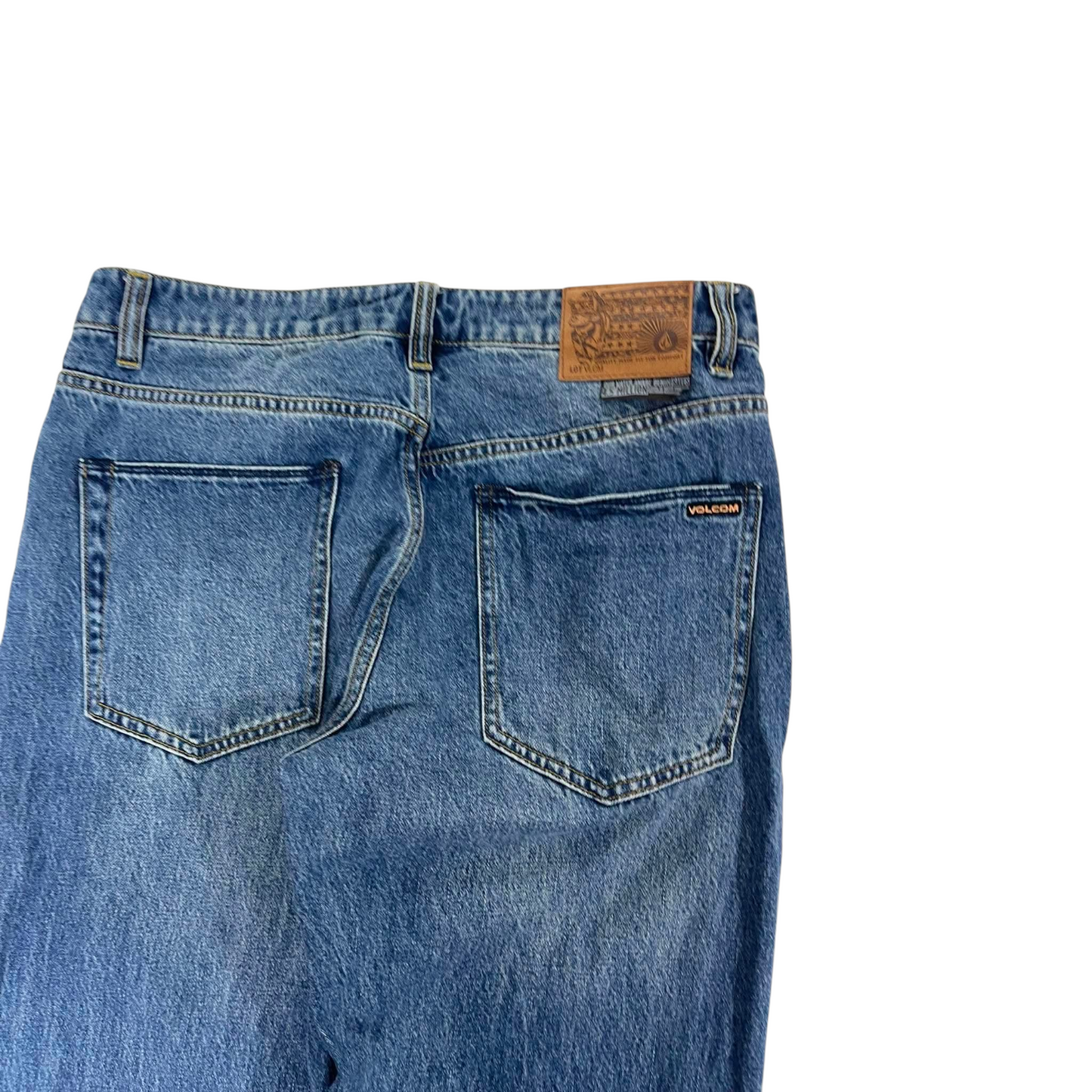 VINTAGE VOLCOM BLUE DENIM JEANS (32)