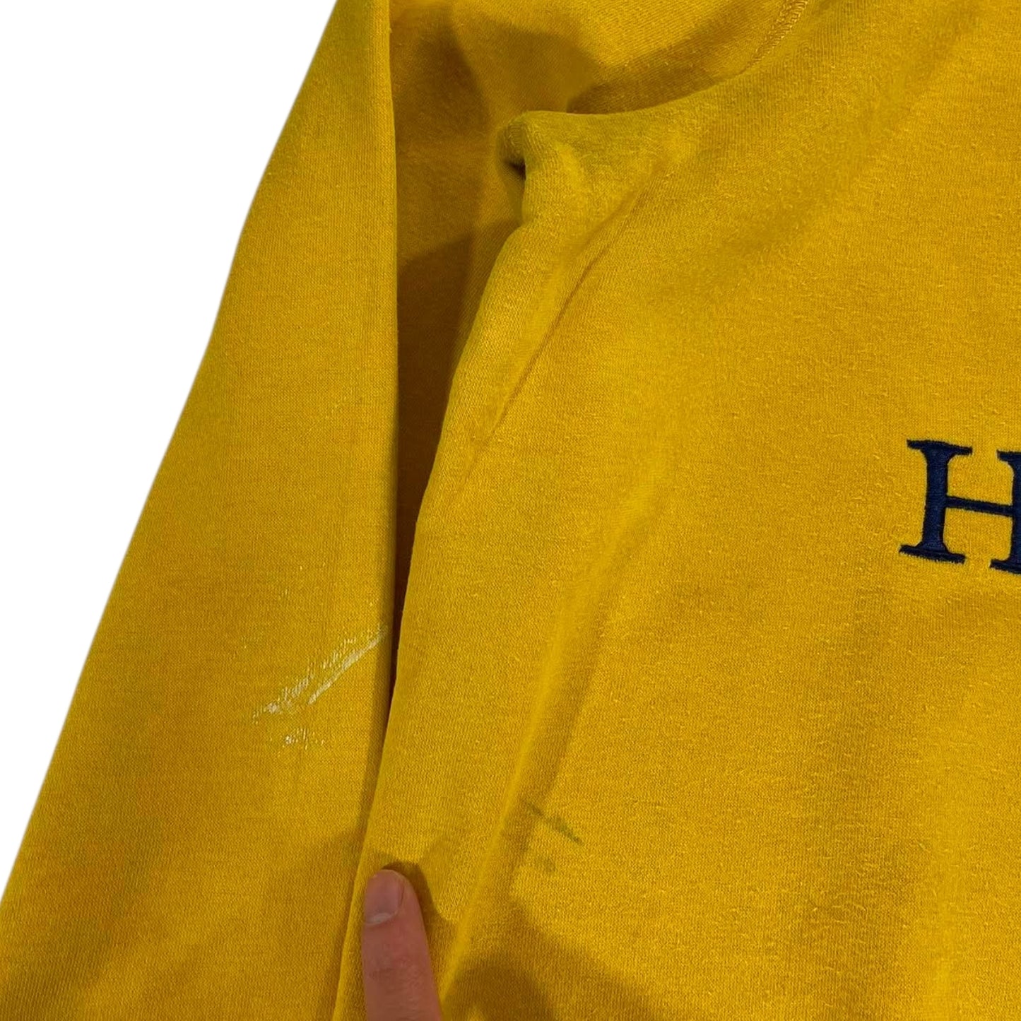 TOMMY HILFIGER YELLOW CREWNECK (M)