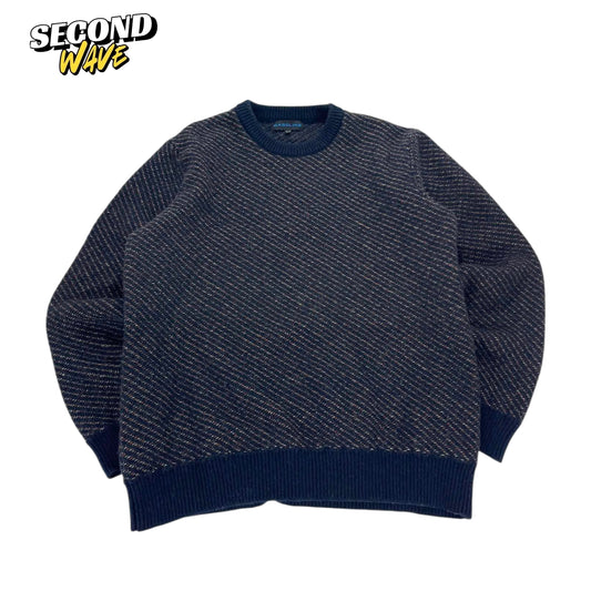 VINTAGE GASOLINE KNIT SWEATER (L)