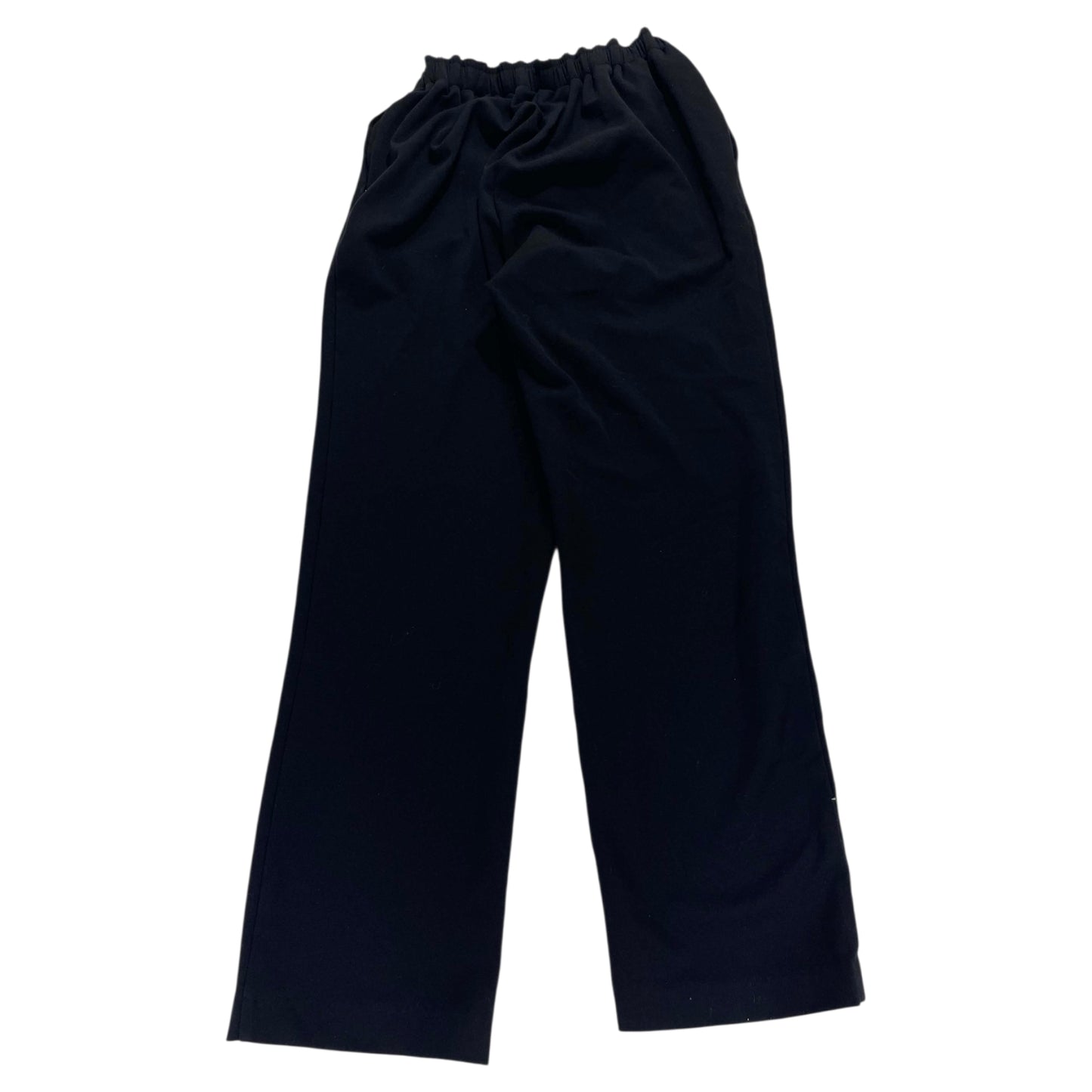 CLASSIQUE BLACK WIDE LEG TROUSERS (UK16)