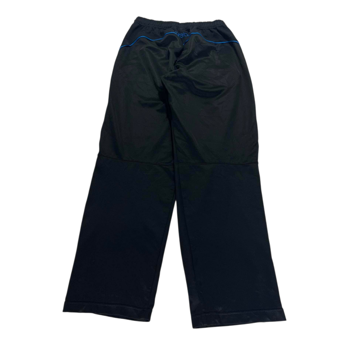 NIKE BLACK/BLUE TRACK PANTS ⁹ (BEST FIT M)
