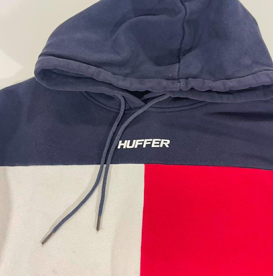 HUFFER NAVY BLUE HOODIE (S-M)