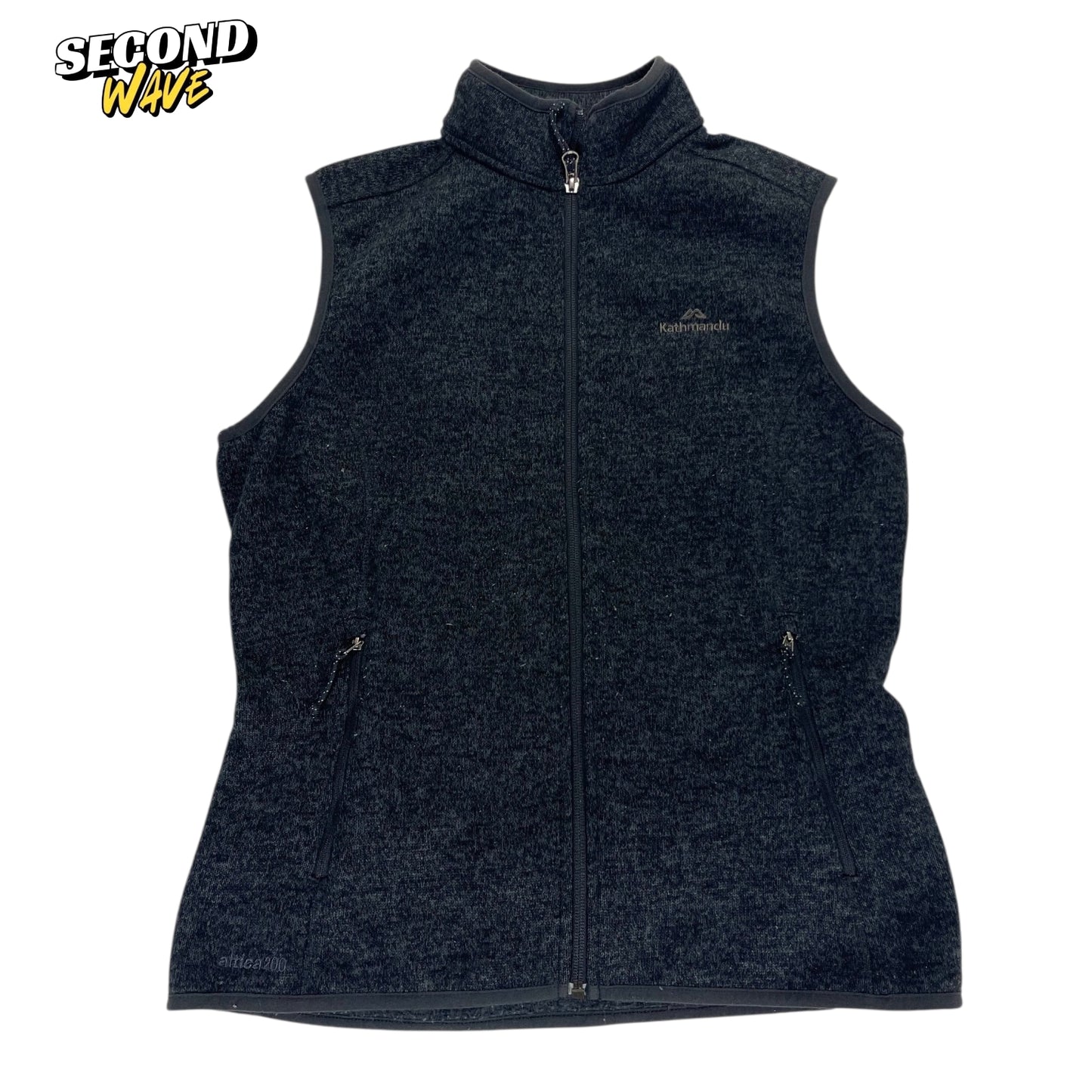 KATHMANDU WOMEN'S BLACK FLEECE VEST (12)