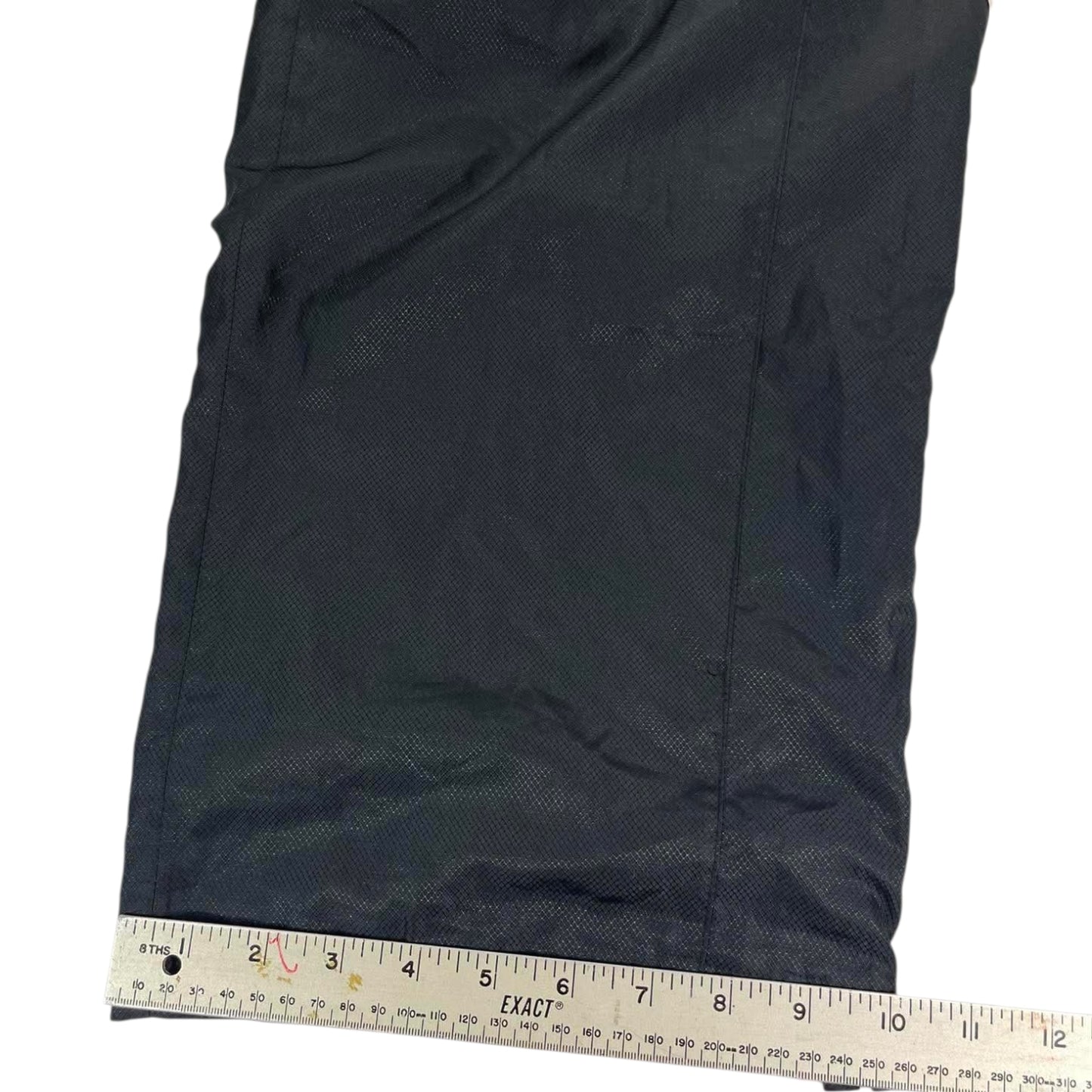 NIKE BLACK AND RED TRACK PANTS (XL)