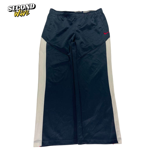 NIKE WIDE LEG TRACK PANTS (L)