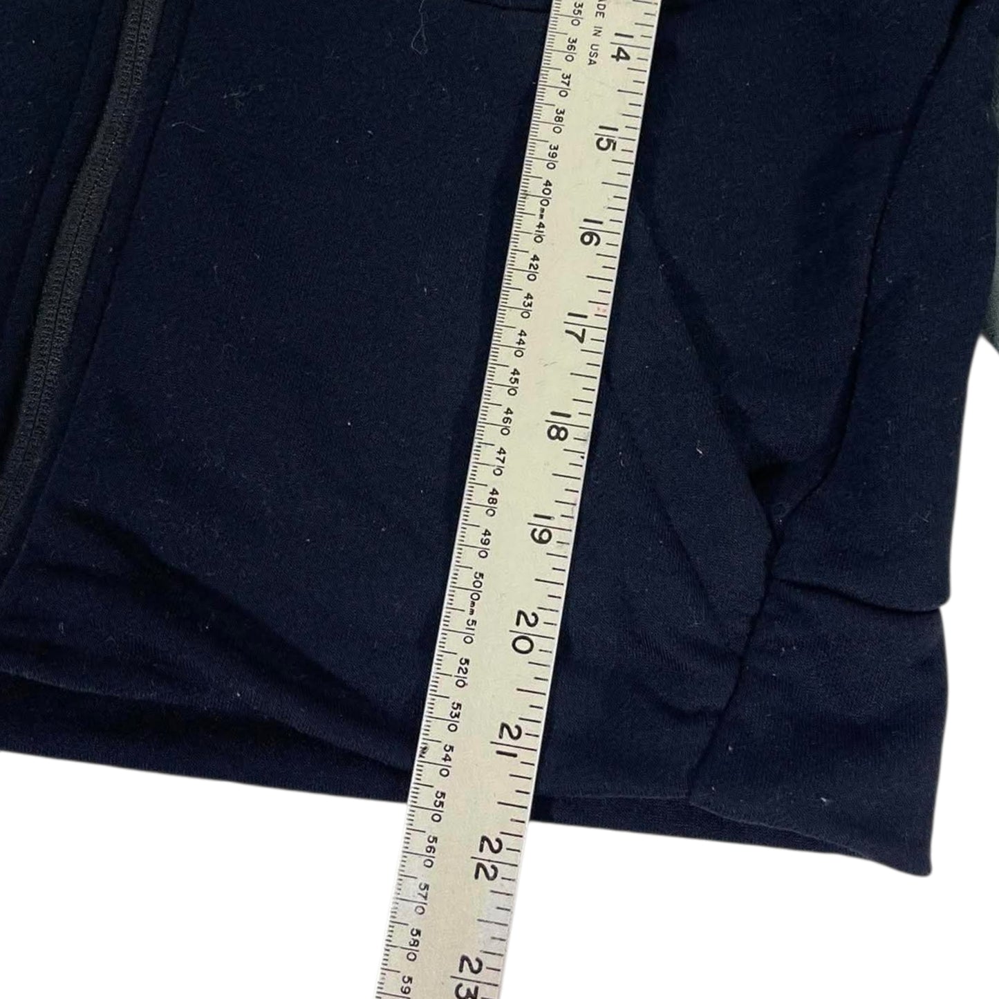NIKE BLACK & GREY DRI-FIT ZIP UP HOODIE (M)