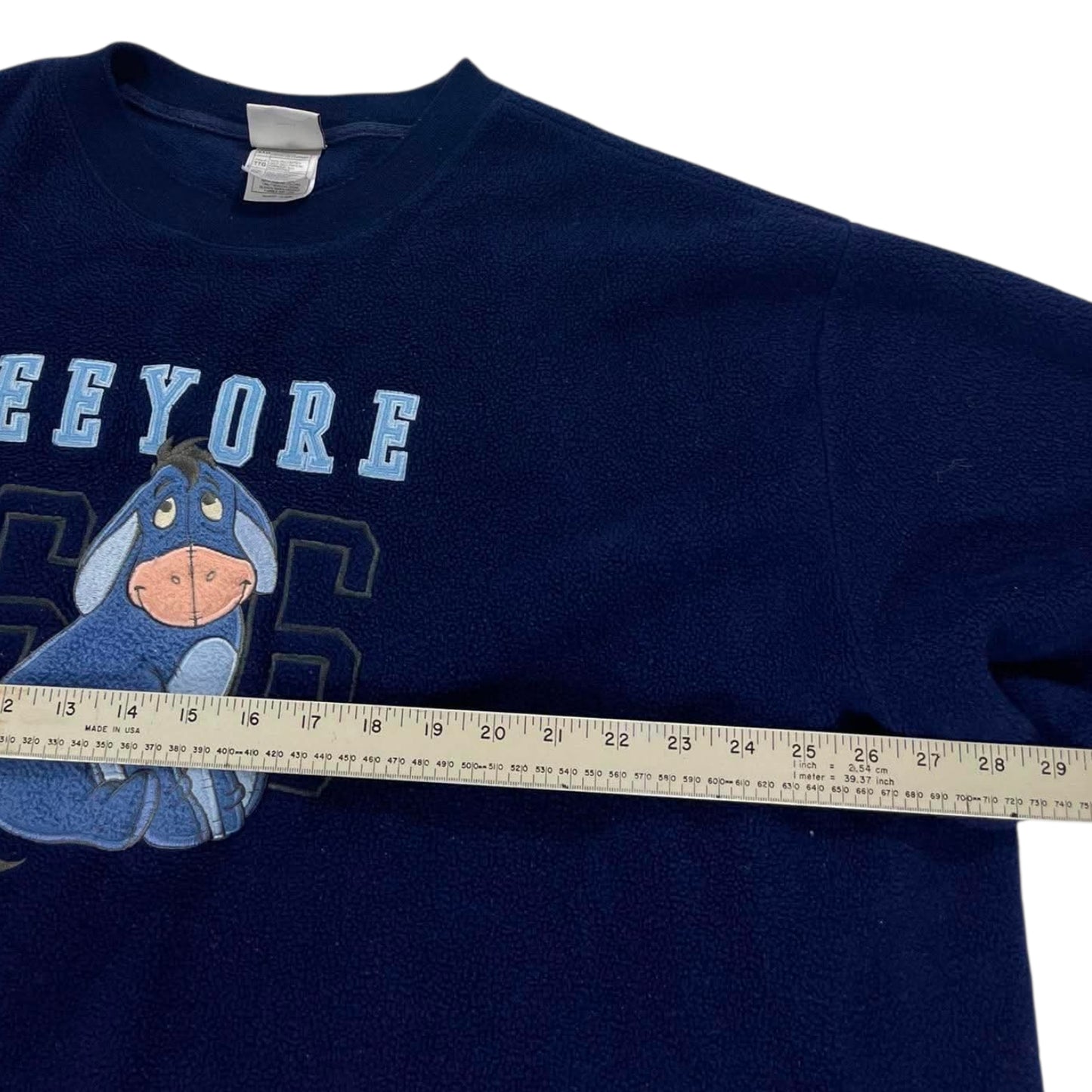 VINTAGE DISNEY EEYORE CREWNECK FLEECE (L)