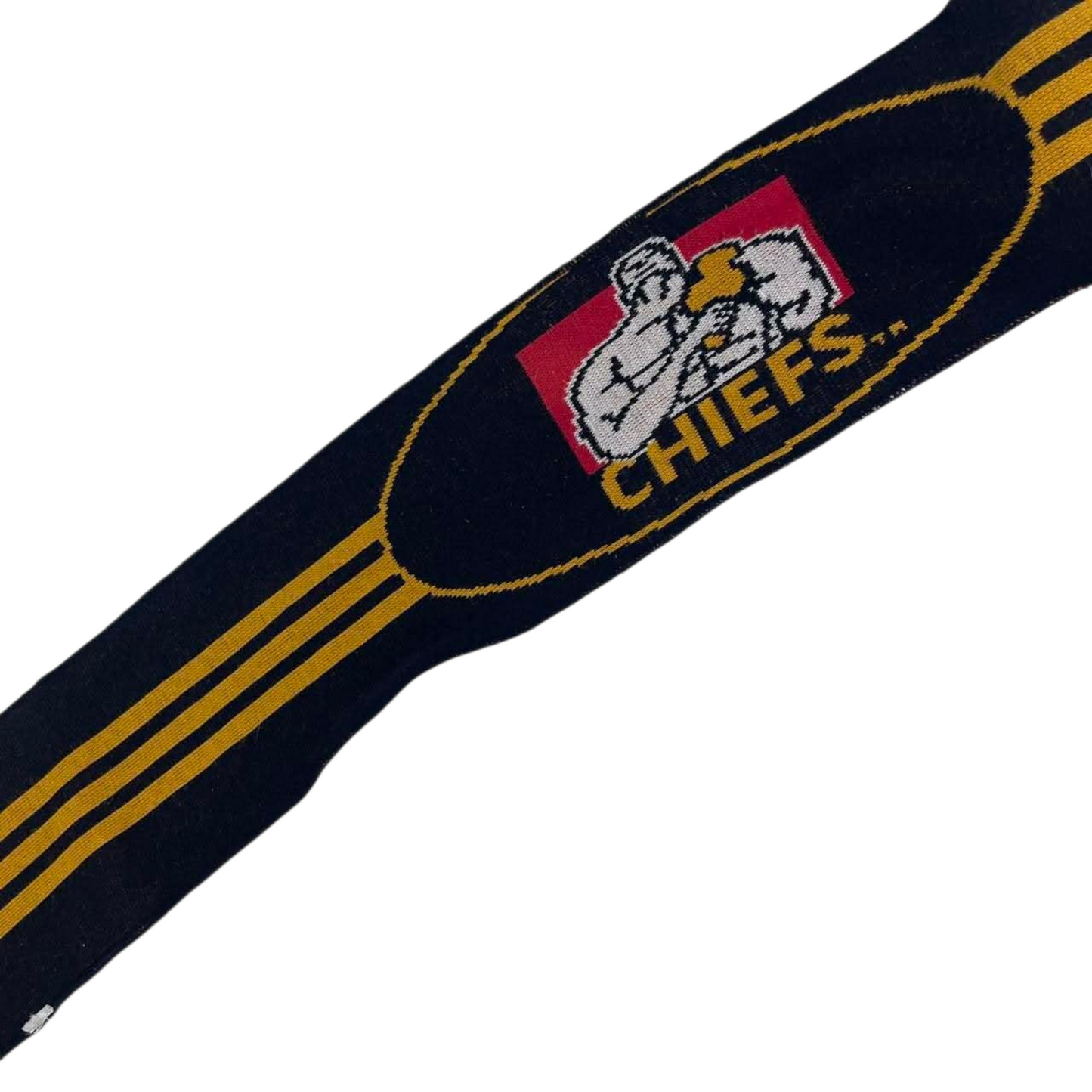 ADIDAS CHIEFS BLACK & RED SCARF