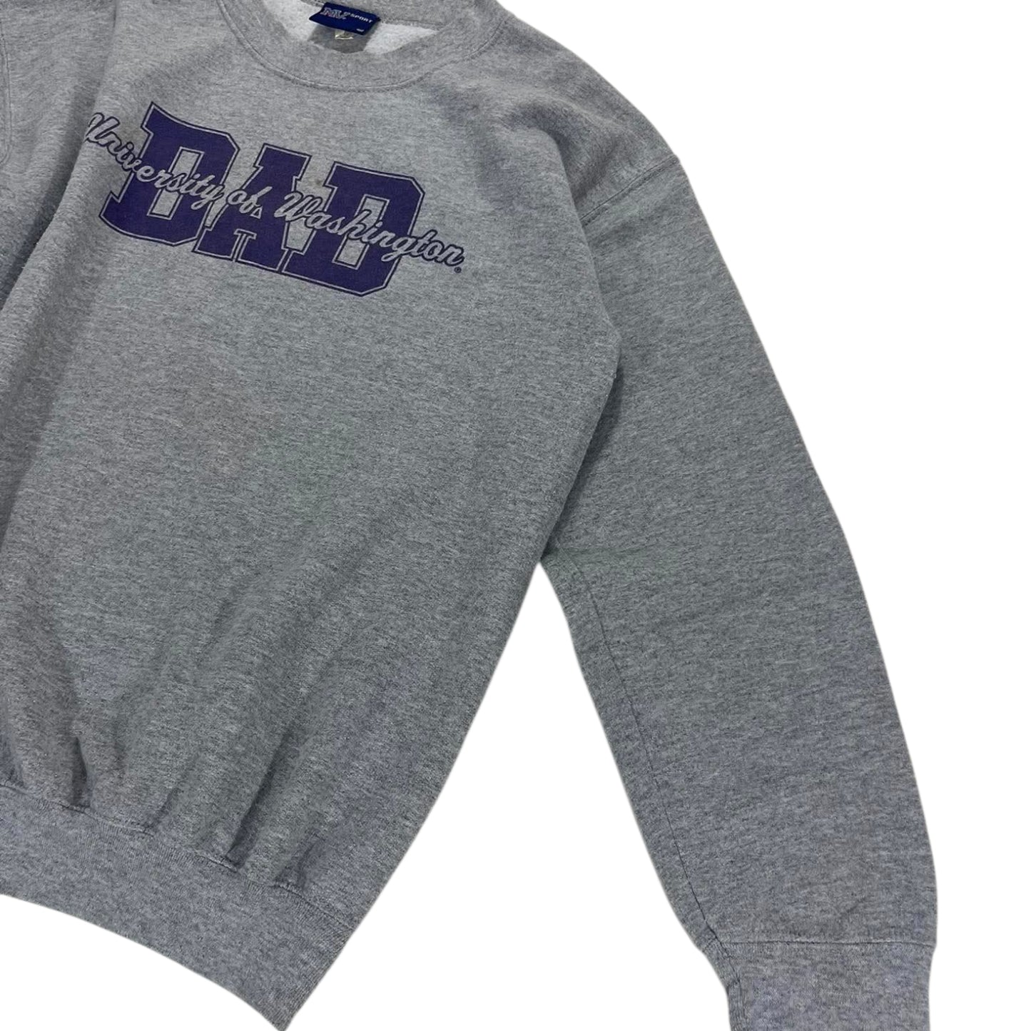 UNIVERSITY OF WASHINGTON GREY CREWNECK (M)